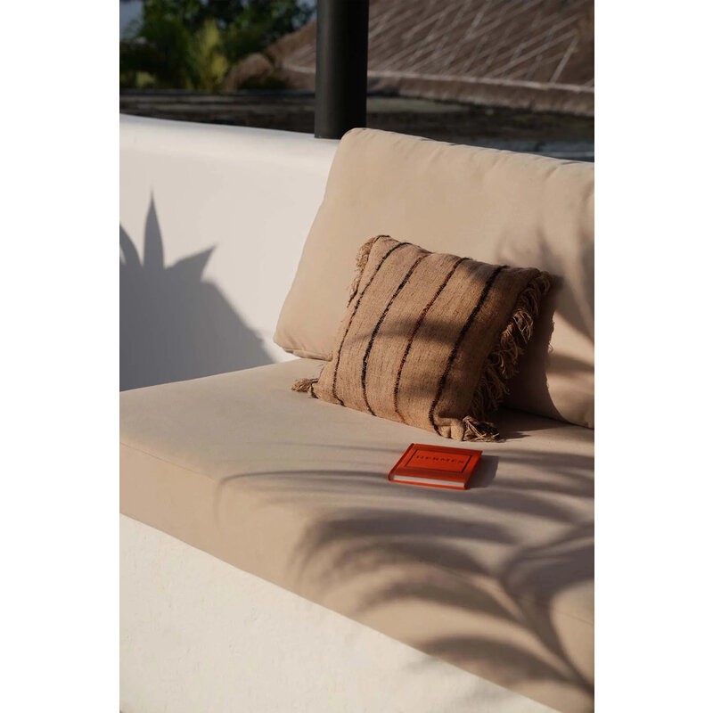 Bazar Bizar The Oh My Gee Cushion Cover - Beige Black - 40x40