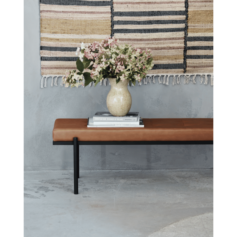 House Doctor-collectie Bench Lao Golden brown