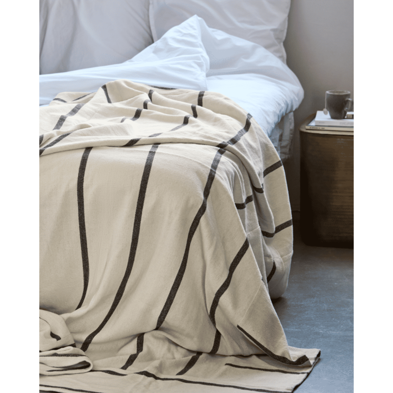 House Doctor-collectie Bedsprei Nula Donkerbruin 250x250 cm