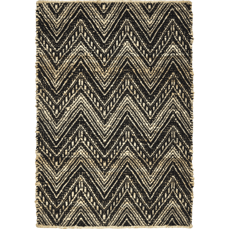 House Doctor-collectie Door mat Monta Nature Black