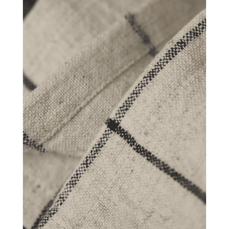 House Doctor-collectie Tablecloth Join Black Off-white