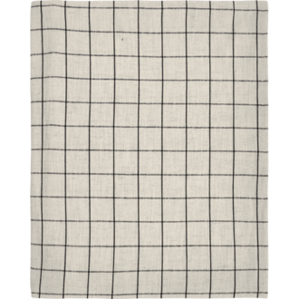 House Doctor Tablecloth Join Black Off-white