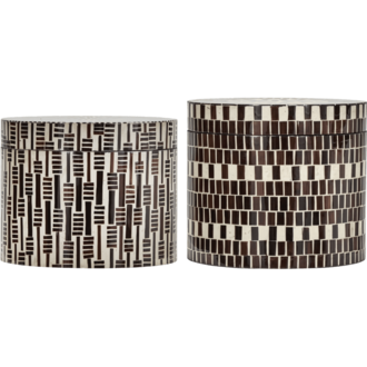 House Doctor Bewaardozen (set v. 2) Lango Bruin Naturel