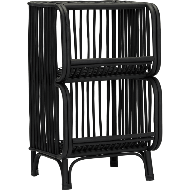 House Doctor-collectie Side table Shelf Black