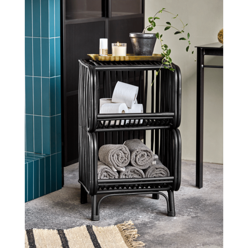 House Doctor-collectie Side table Shelf Black