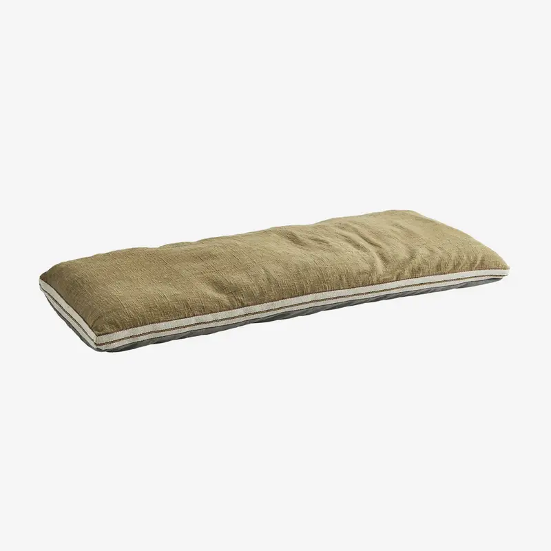 Madam Stoltz-collectie Madam Stoltz Cotton mattress Tobacco, grey, off white Tobacco, grey, off white