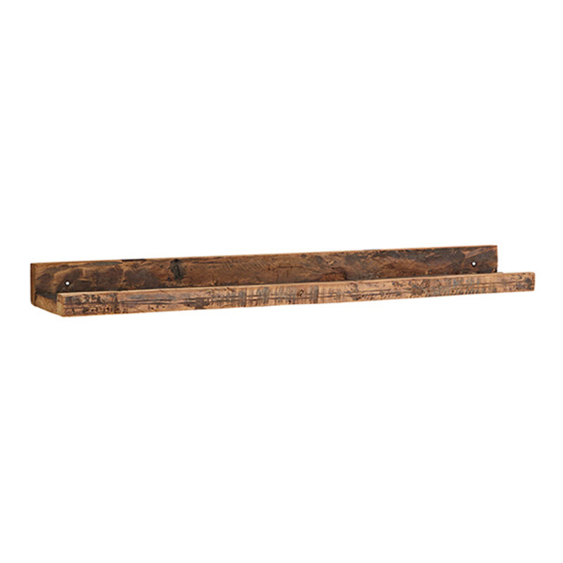 Madam Stoltz-collectie Madam Stoltz Recycled wooden shelf Natural Natural