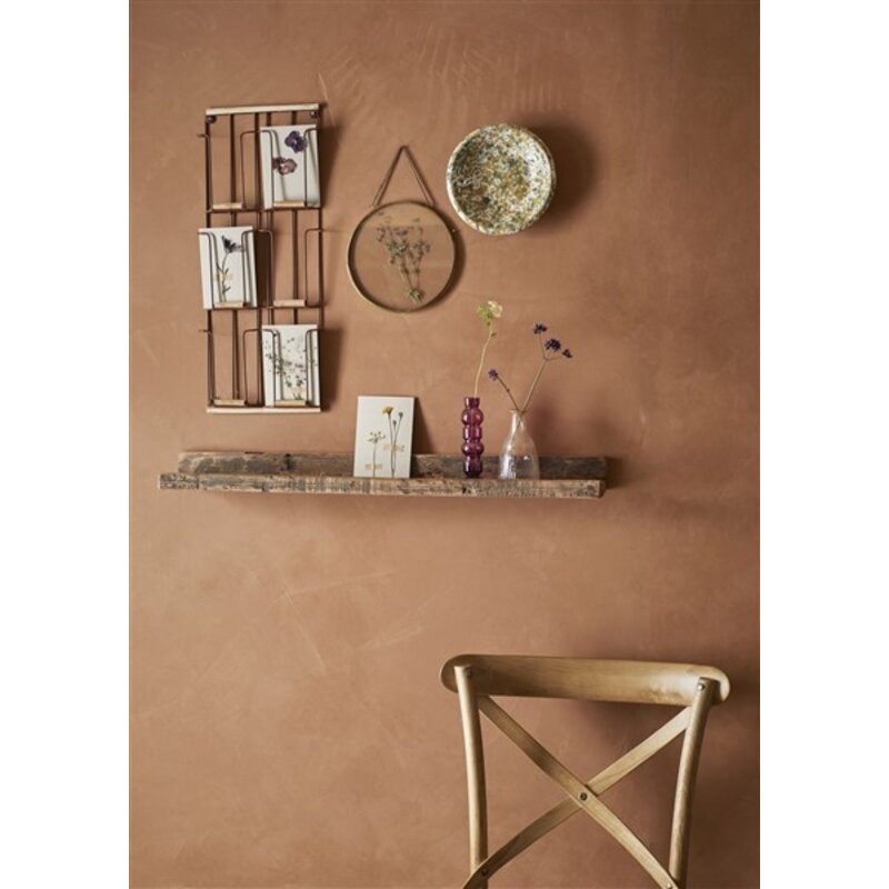 Madam Stoltz-collectie Madam Stoltz Recycled wooden shelf Natural Natural