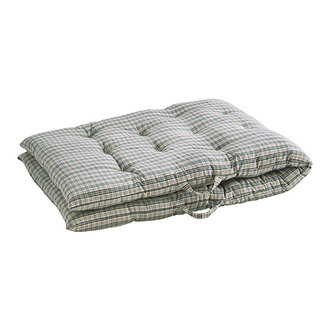 Madam Stoltz Checked woven cotton mattress