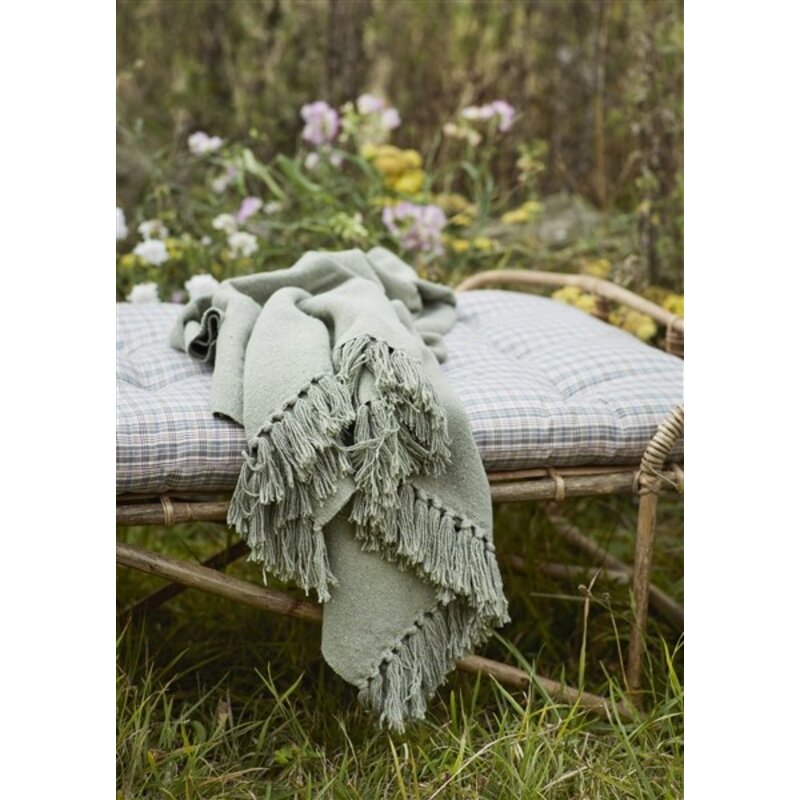 Madam Stoltz-collectie Checked woven cotton mattress