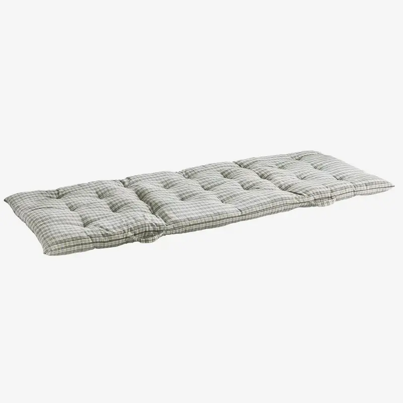 Madam Stoltz-collectie Checked woven cotton mattress