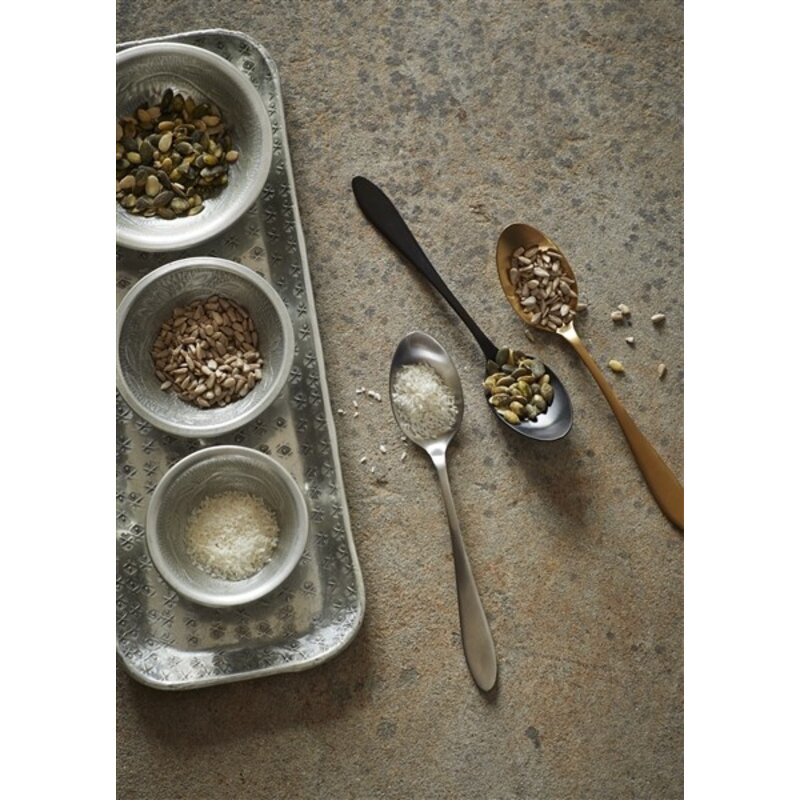 Madam Stoltz-collectie Madam Stoltz Stainless steel cutlery Brushed silver Brushed silver