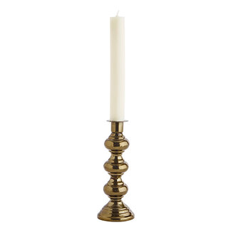 Madam Stoltz Iron candle holder Aged brass