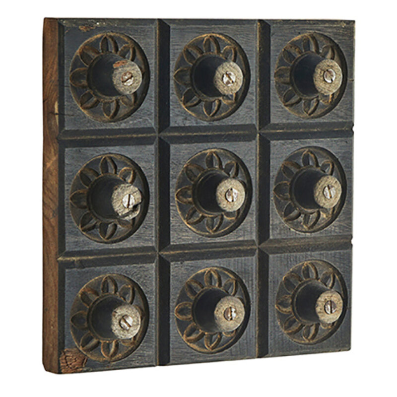 Madam Stoltz-collectie Recycled wooden print block