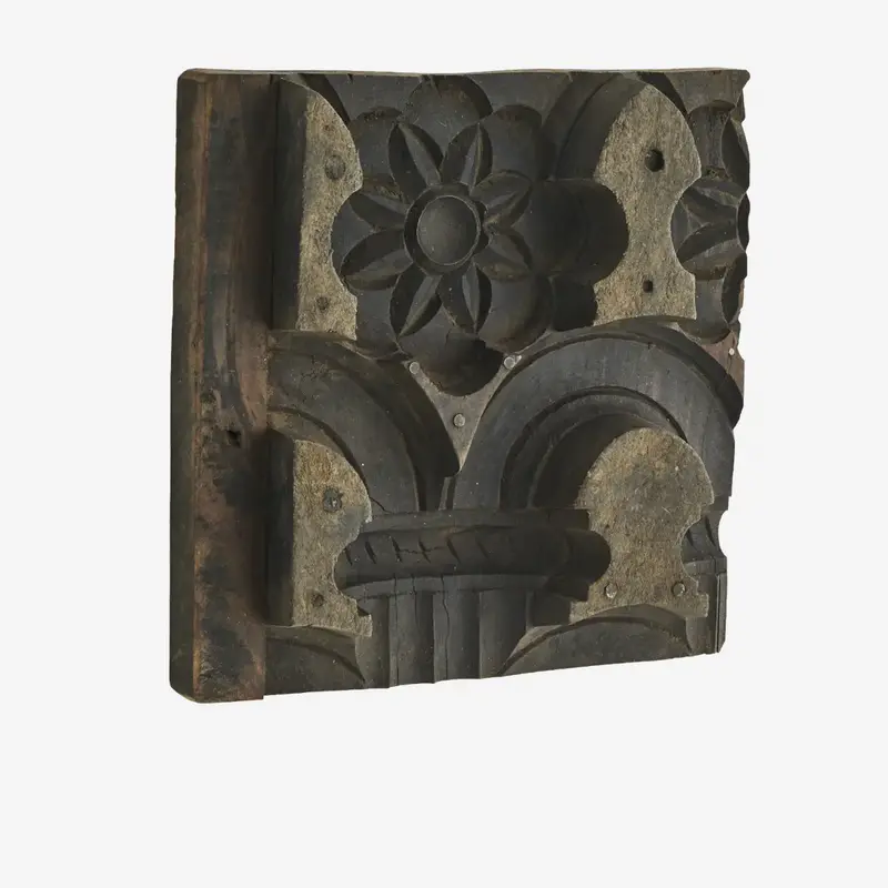 Madam Stoltz-collectie Recycled wooden print block