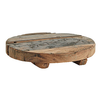 Madam Stoltz Recycled wooden trivet
