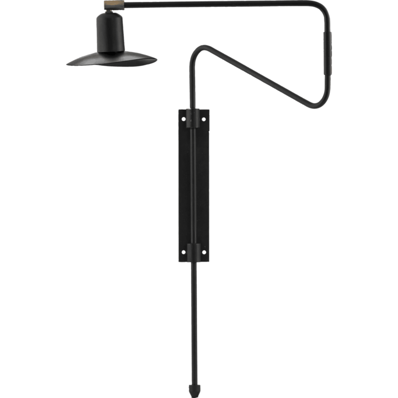 House Doctor-collectie Wandlamp Swing Zwart