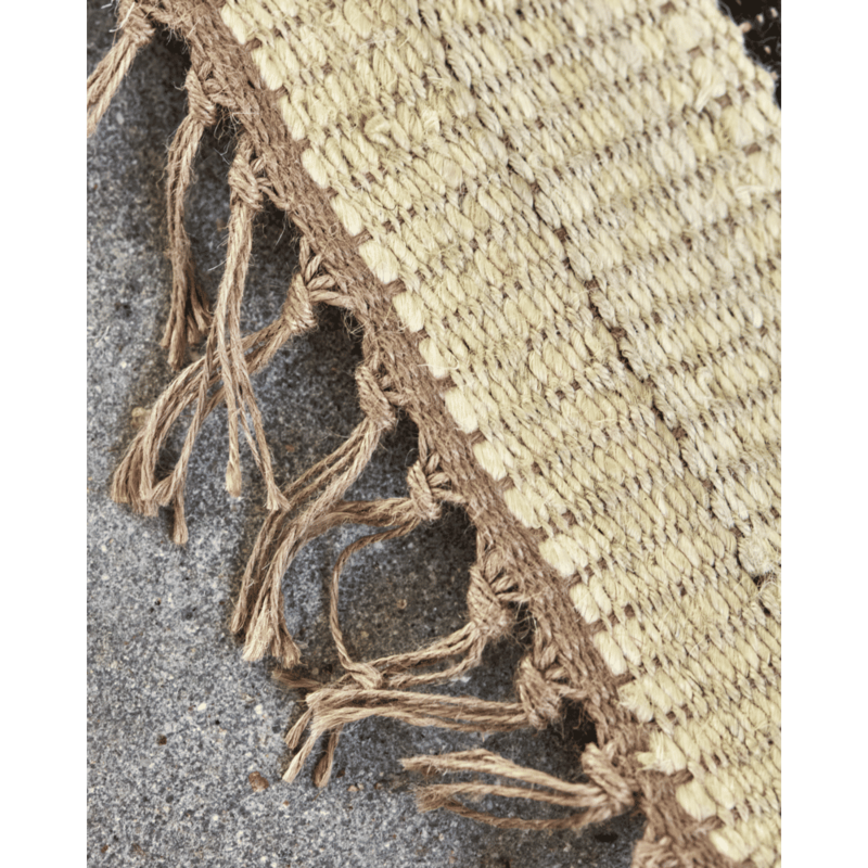 House Doctor-collectie Rug Sima Black Natural
