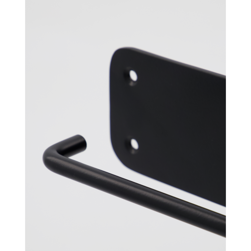 House Doctor-collectie Toilet paper holder Pati Black