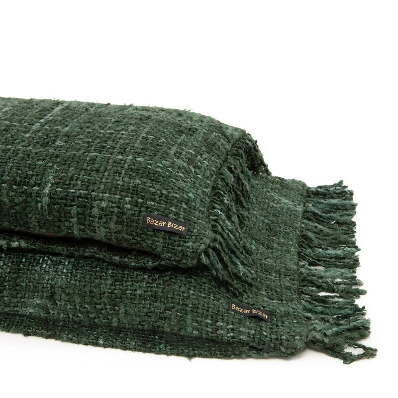 Bazar Bizar The Oh My Gee Cushion Cover - Dark Green - 30x50