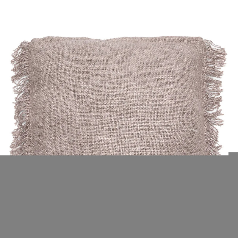 Bazar Bizar-collectie De Oh My Gee Kussenhoes - Parel Grijs - 60x60