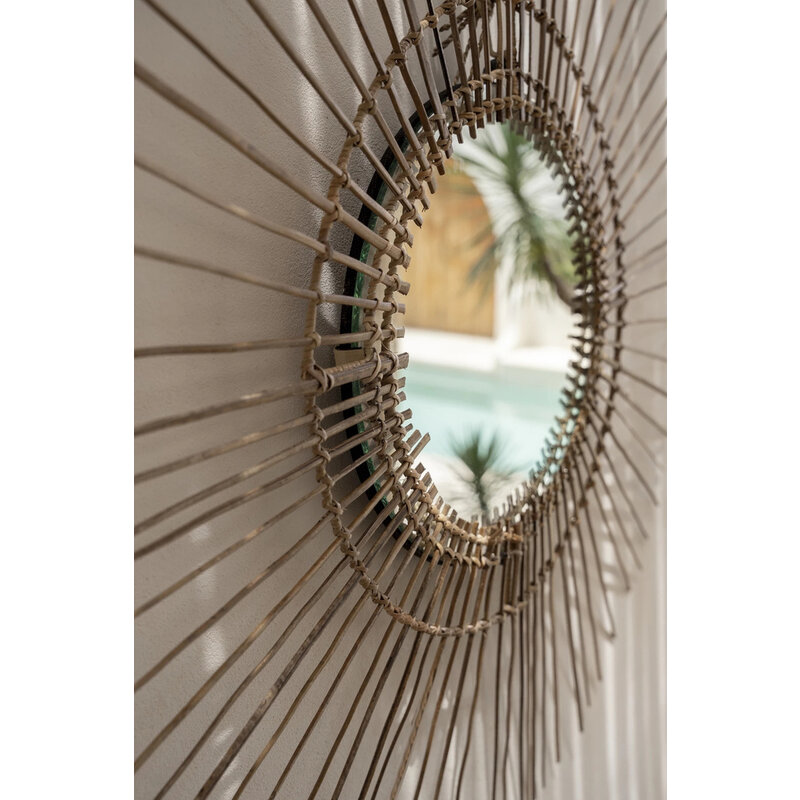 Bazar Bizar-collectie Tropical Spiegel - Naturel - L