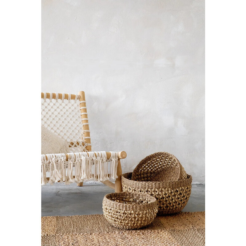 Bazar Bizar Paddle Field Tapijt - Naturel - 280x175