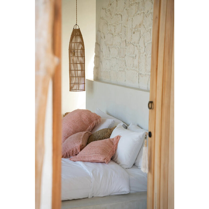 Bazar Bizar De Oh My Gee Kussenhoes - Zalm Roze - 40x40