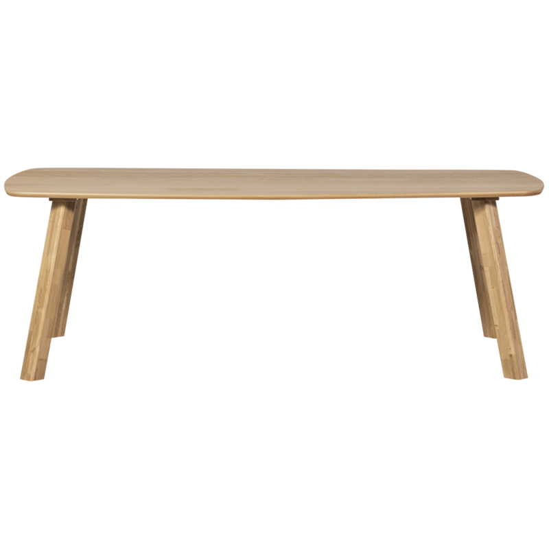 WOOOD-collectie Tablo Eettafel Deens Ovaal Dl 220X100Cm Transparant [Fsc]