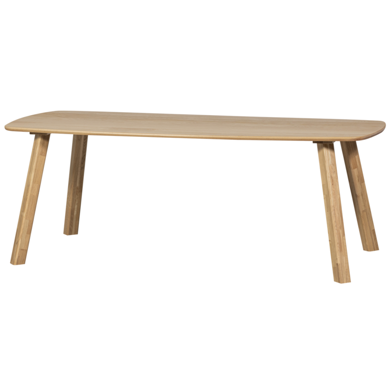 WOOOD-collectie Tablo Eettafel Deens Ovaal Dl 180X100Cm Transparant [Fsc]