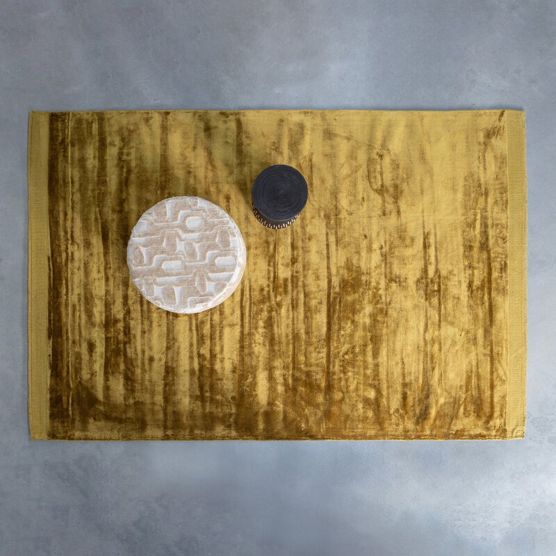 WOOOD-collectie Tammo Vloerkleed 200X300Cm Honinggeel