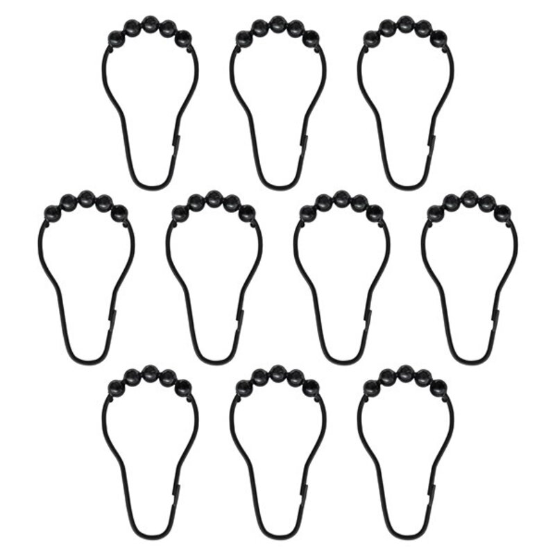 Mette Ditmer-collectie AQUA hooks,10-pack  Black