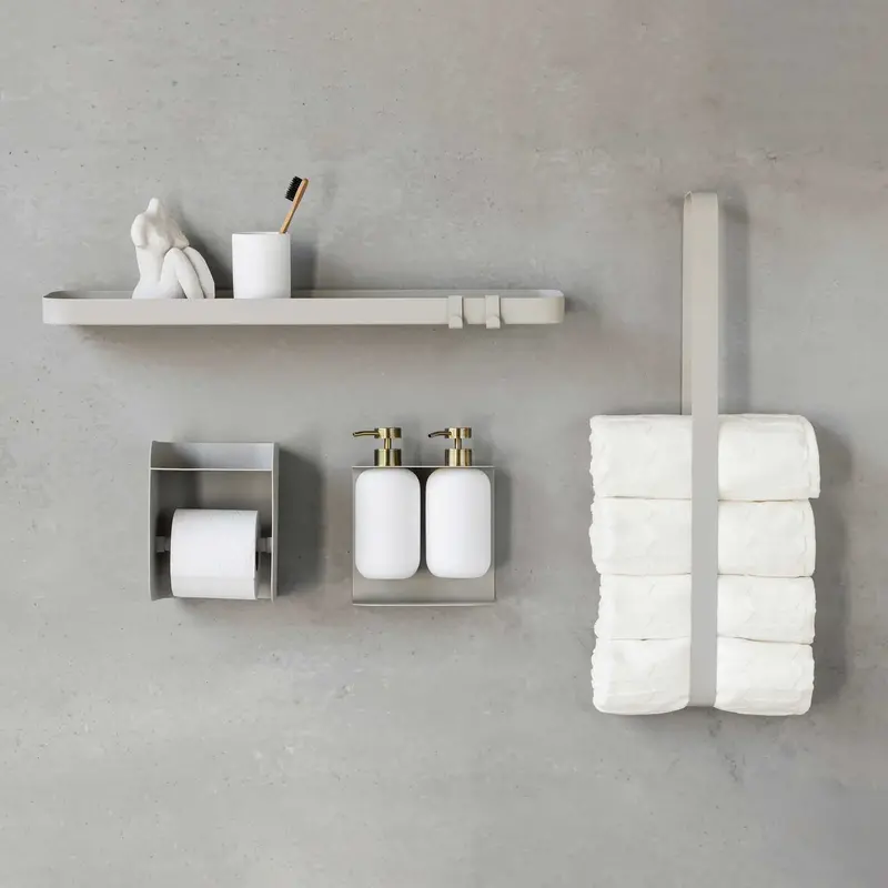 Mette Ditmer-collectie CARRY toilet roll holder  Sand grey