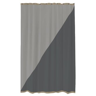 Mette Ditmer DUET shower curtain Light grey
