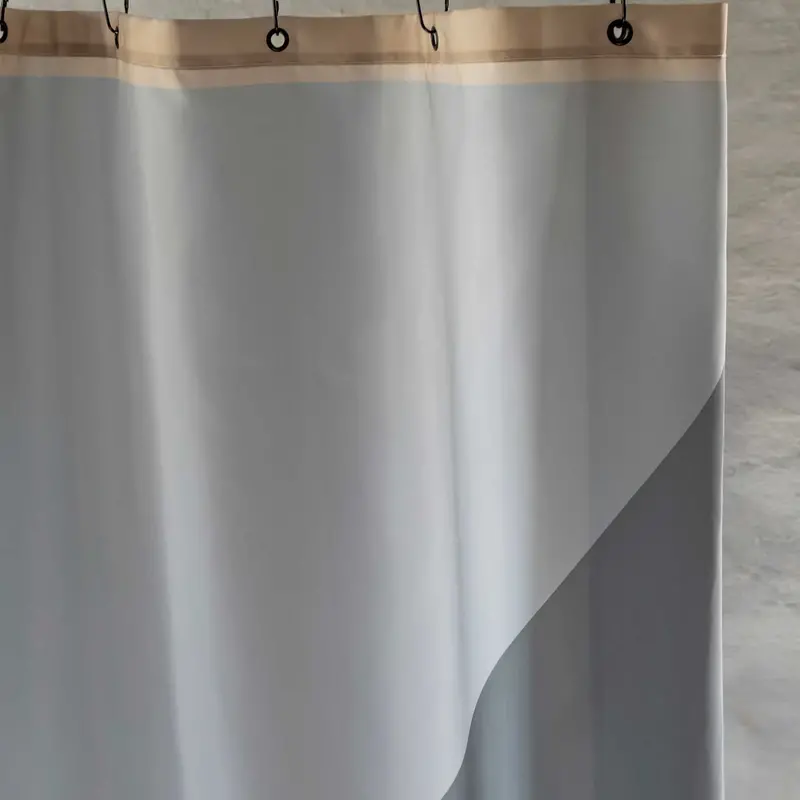 Mette Ditmer-collectie DUET shower curtain Light grey