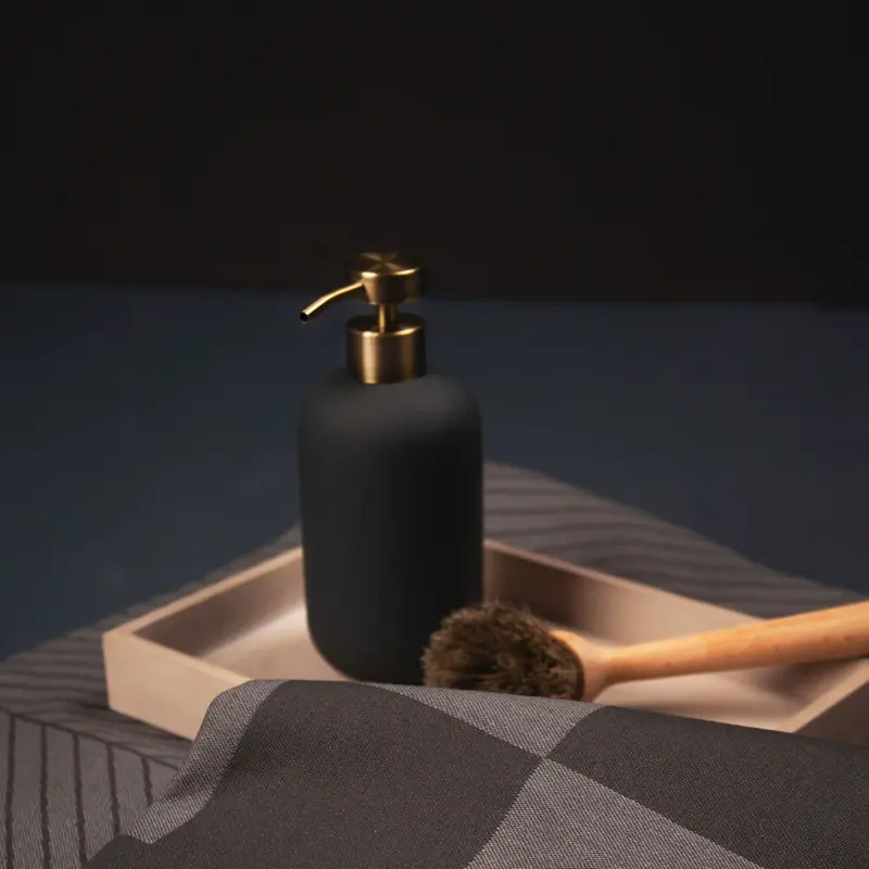 Mette Ditmer-collectie Lotus-Dispenser Hoog Antraciet