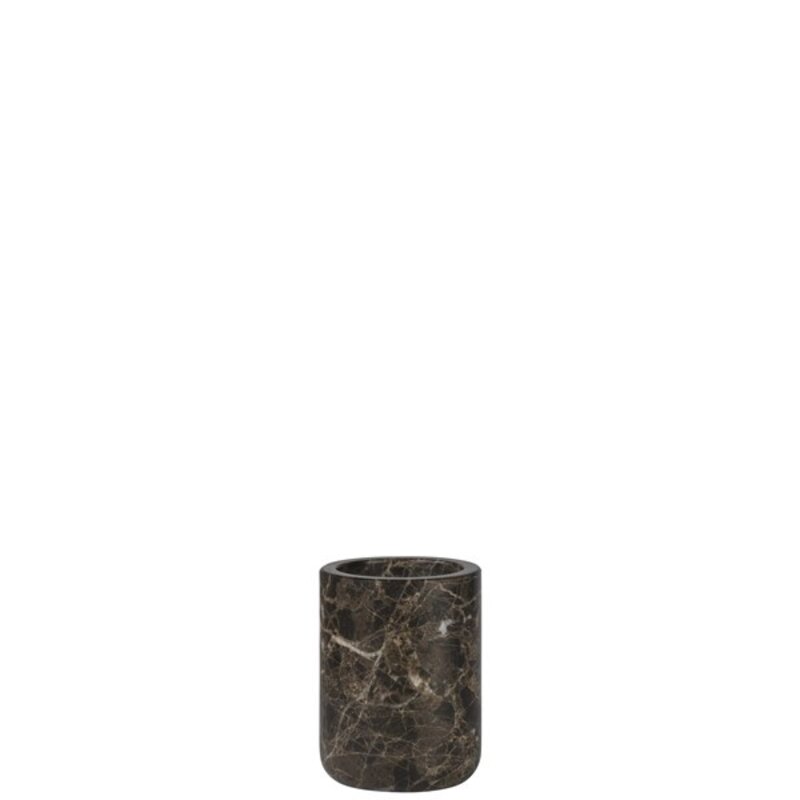 Mette Ditmer-collectie MARBLE toothbrush holder Brown