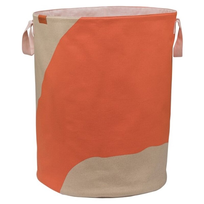 Mette Ditmer-collectie NOVA ARTE laundry bag  Latte / Orange