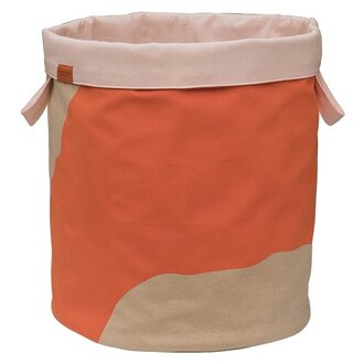 Mette Ditmer NOVA ARTE laundry bag  Latte / Orange