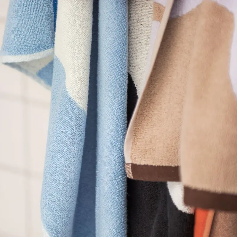 Mette Ditmer-collectie NOVA ARTE towel, 2-pack Light blue / Off-white