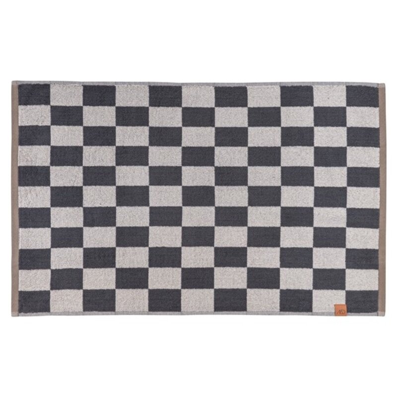 Mette Ditmer-collectie RETRO bath mat Dark grey