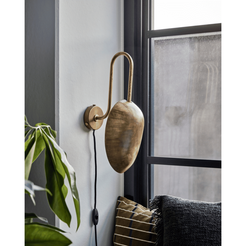 House Doctor-collectie Wandlamp Swan Antiek brons