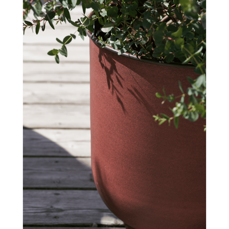 House Doctor-collectie Bloempot Vig Verbrande henna