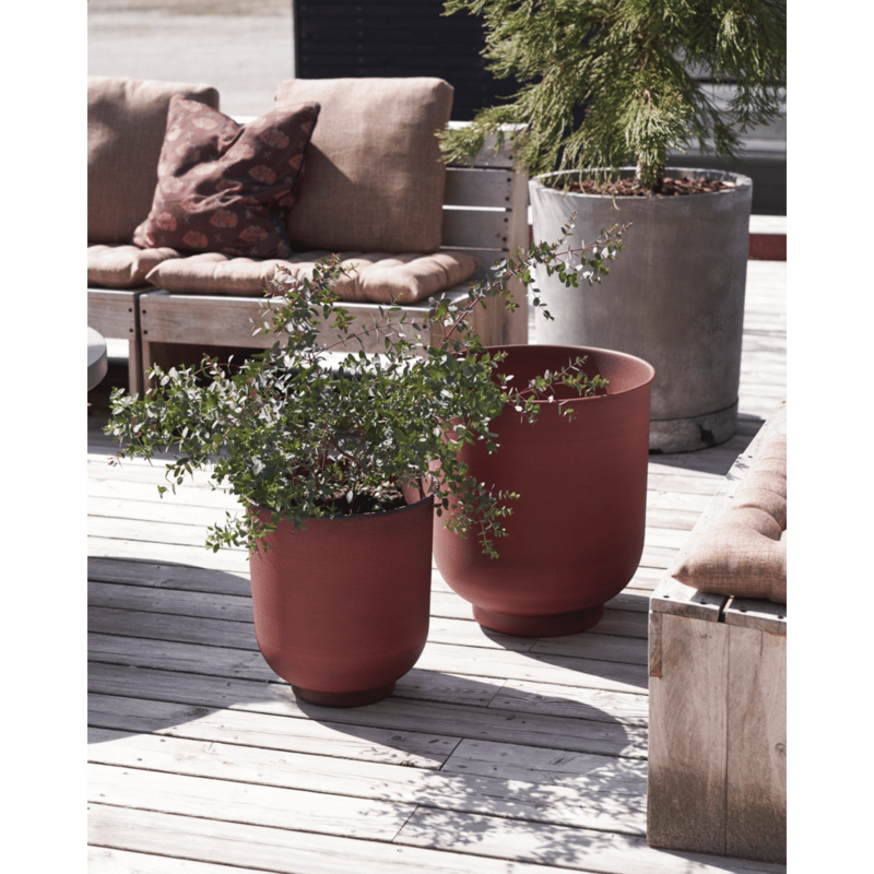 House Doctor-collectie Flower pot Vig Burnt henna