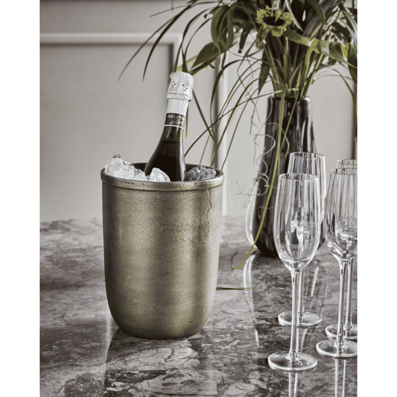 House Doctor-collectie Wine cooler Champtub Antique copper finish