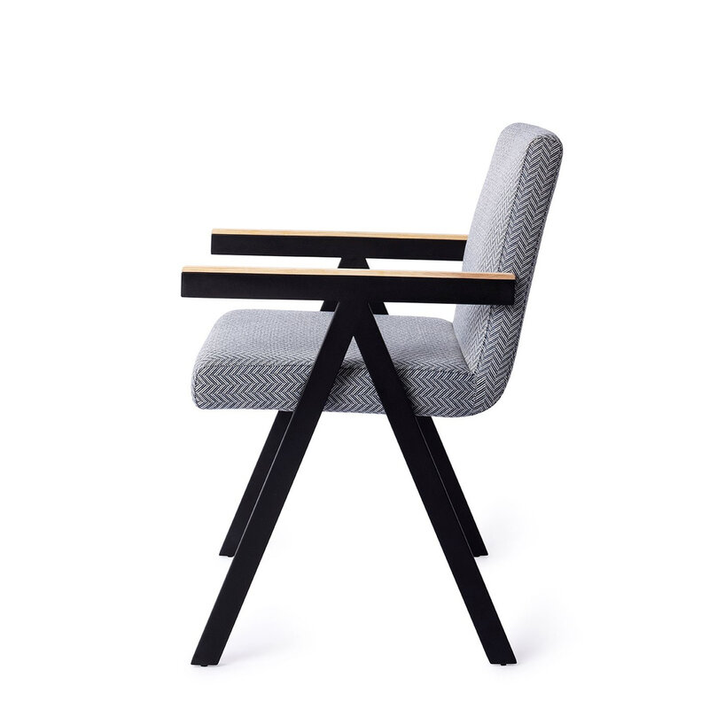 Jesper Home Omuta Dining Chair - Royal Chevron