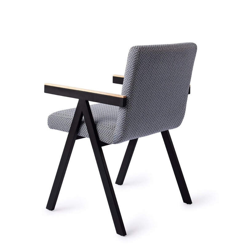 Jesper Home Omuta Dining Chair - Royal Chevron