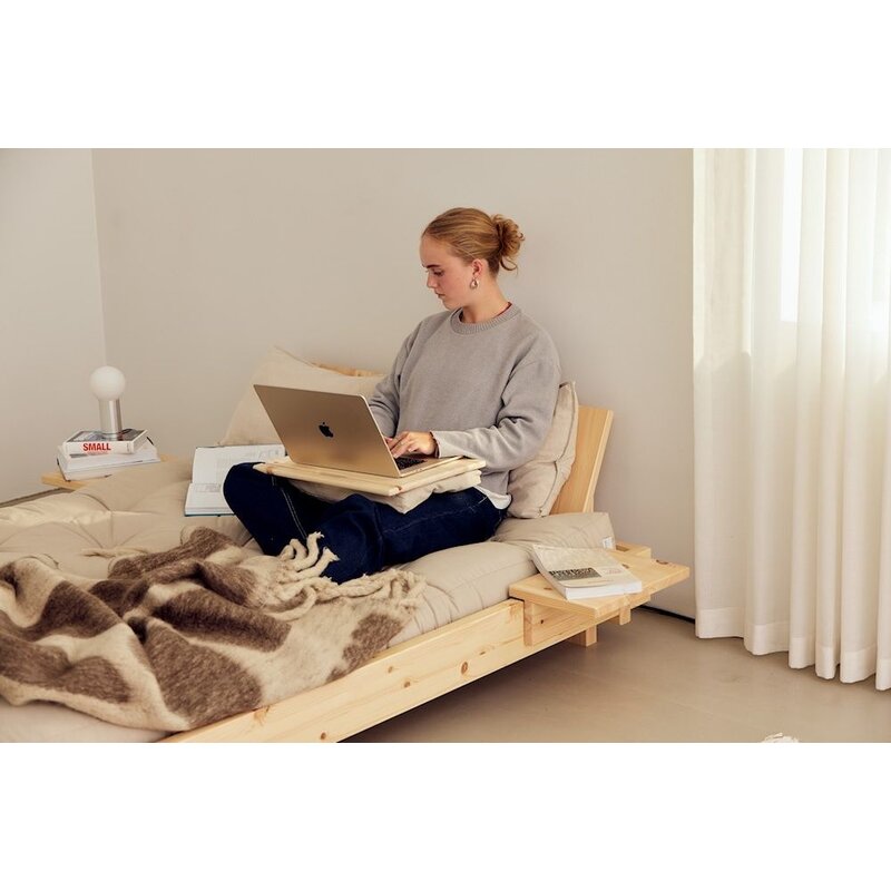 Karup Design-collectie BFF LAP TABLE CLEAR LACQUERED