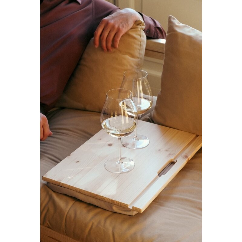 Karup Design-collectie BFF LAP TABLE CLEAR LACQUERED