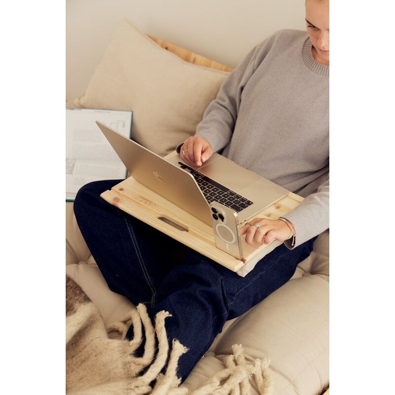 Karup Design-collectie BFF LAP TABLE CLEAR LACQUERED